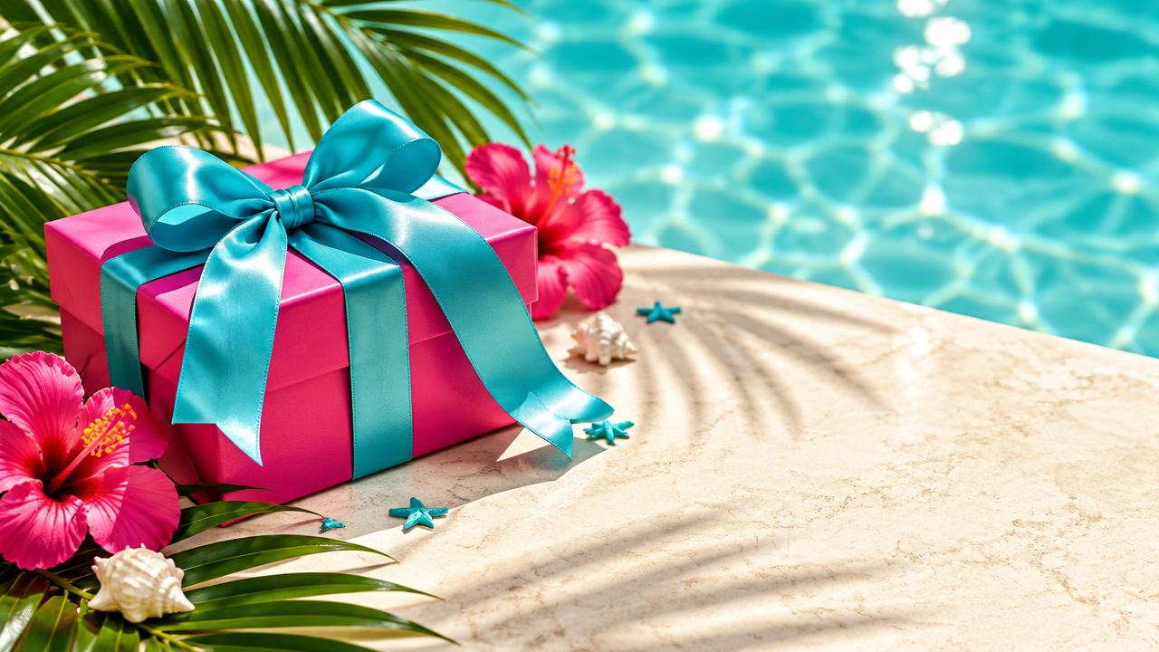 Caribische Island Shine cadeauverpakking